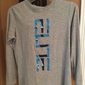 Nike elite grey dri-fit long sleeve tshirt